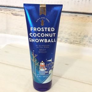 Bath & Body Works Frosted Coconut Snowball 24HR Moisture Body Cream RETIRED
